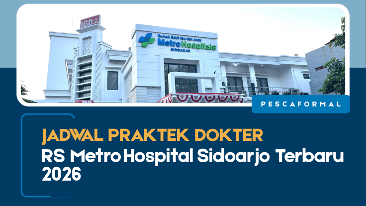 Jadwal Praktek Dokter RS Metro Hospital Sidoarjo Terbaru 2026